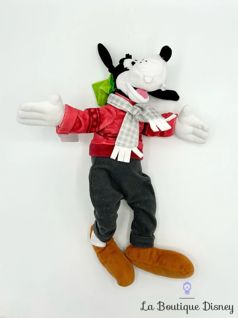 Peluche Dingo Noël Disney Parks 2018 Bonnet Vert Hiver 34 Cm 5 Peluche Dingo Noël Disney Parks 2018 Bonnet Vert Hiver 34 Cm – Image 3