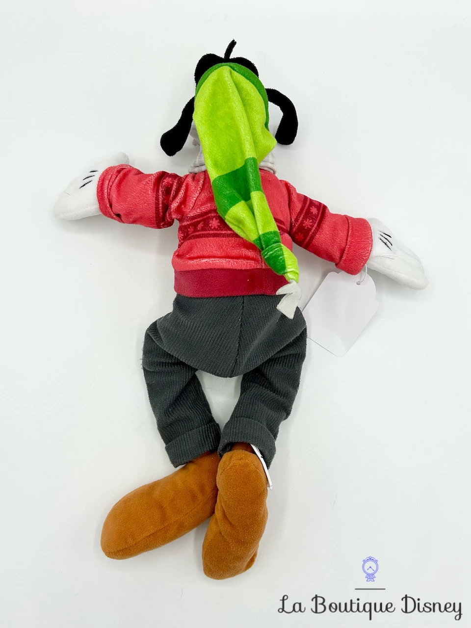 Peluche Dingo Noël Disney Parks 2018 Bonnet Vert Hiver 34 Cm 6 Peluche Dingo Noël Disney Parks 2018 Bonnet Vert Hiver 34 Cm – Image 4