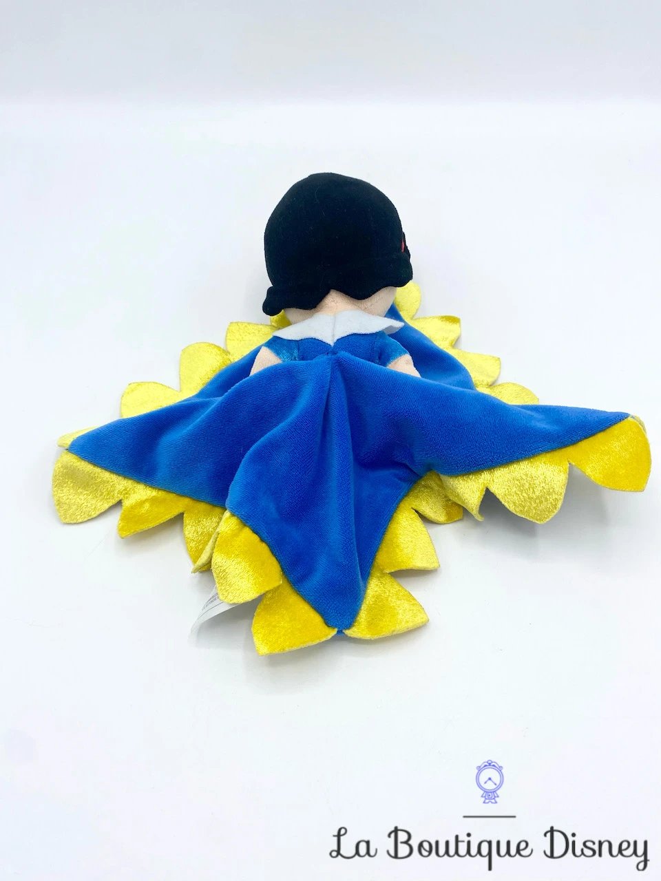 Peluche Doudou Blanche Neige Disney Nicotoy Carré Princesse Bleu Jaune 6 Peluche Doudou Blanche Neige Disney Nicotoy Carré Princesse Bleu Jaune – Image 4