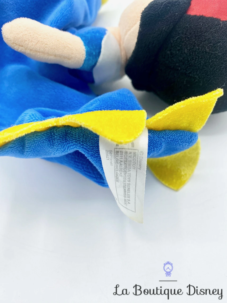 Peluche Doudou Blanche Neige Disney Nicotoy Carré Princesse Bleu Jaune 7 Peluche Doudou Blanche Neige Disney Nicotoy Carré Princesse Bleu Jaune – Image 5