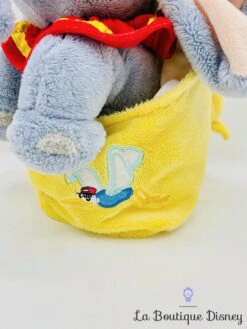 Peluche Dumbo Sac Jaune Disneyland Paris Disney éléphant Monsieur Cigogne 29 Cm -Meilleur Jouets Magasin peluche dumbo couffin jaune cigogne disneyland paris disney couverture 4
