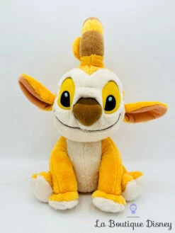 Peluche Dupe Lilo Et Stitch Disneyland Paris Disney Monstre Jaune Orange 35 Cm