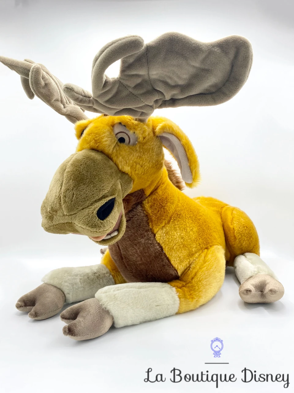 Peluche Muche Élan Frère Des Ours Disney Store Marron Grand Format XXL 50 Cm 3 Peluche Muche Élan Frère Des Ours Disney Store Marron Grand Format XXL 50 Cm