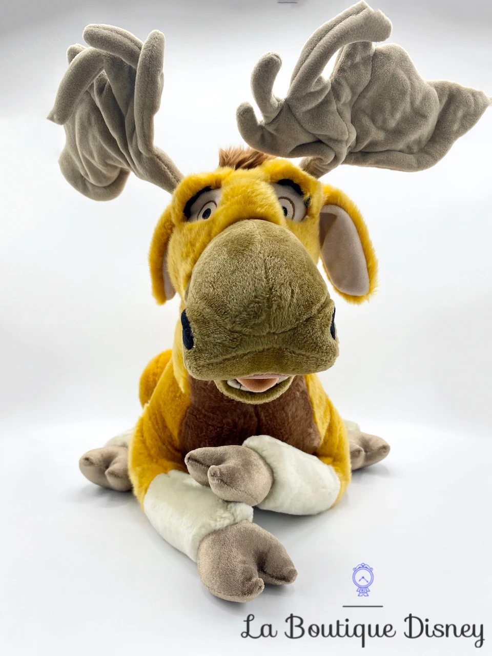 Peluche Muche Élan Frère Des Ours Disney Store Marron Grand Format XXL 50 Cm 4 Peluche Muche Élan Frère Des Ours Disney Store Marron Grand Format XXL 50 Cm – Image 2