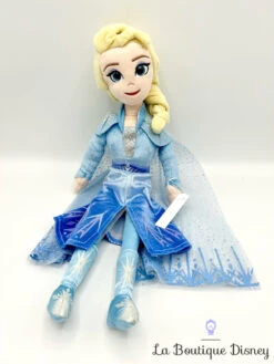 Poupée Chiffon Elsa La Reine Des Neiges 2 Disney TY Sparkle Peluche Sonore 42 Cm