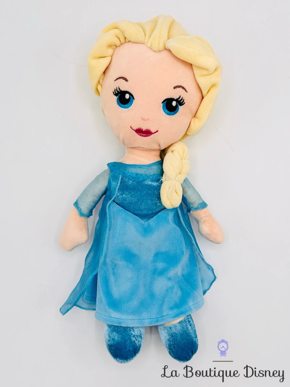 Peluche Elsa La Reine Des Neiges Disney Nicotoy Bleu Poupée 34 Cm 4 Peluche Elsa La Reine Des Neiges Disney Nicotoy Bleu Poupée 34 Cm – Image 2