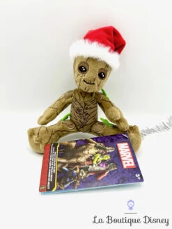 Peluche épaule Groot Père Noël Disney Parks Disneyland Les Gardiens De La Galaxie Marvel Peluche Aimantée 19 Cm