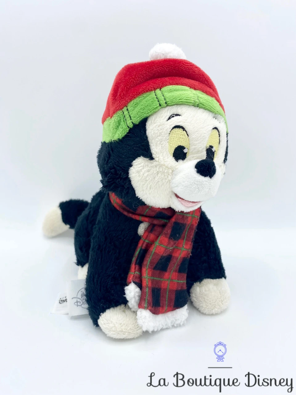 Peluche Figaro Noël Chat Pinocchio Disneyland Paris Disney Noir Bonnet écharpe 18 Cm 3 Peluche Figaro Noël Chat Pinocchio Disneyland Paris Disney Noir Bonnet écharpe 18 Cm