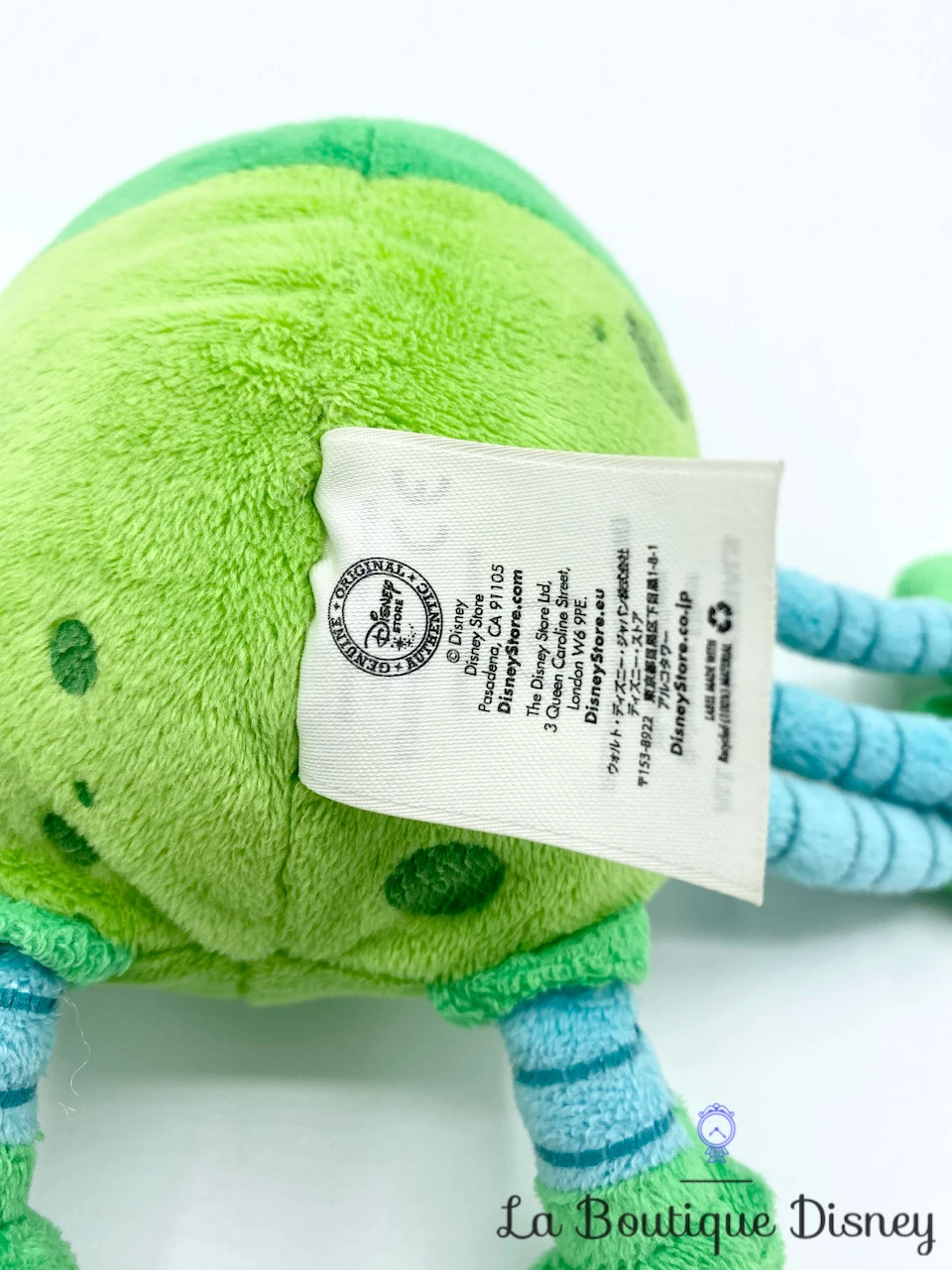 Peluche Glo Bo Monstre Vert Docteur La Peluche Disney Store Bras Virus 21 Cm 7 Peluche Glo Bo Monstre Vert Docteur La Peluche Disney Store Bras Virus 21 Cm – Image 5