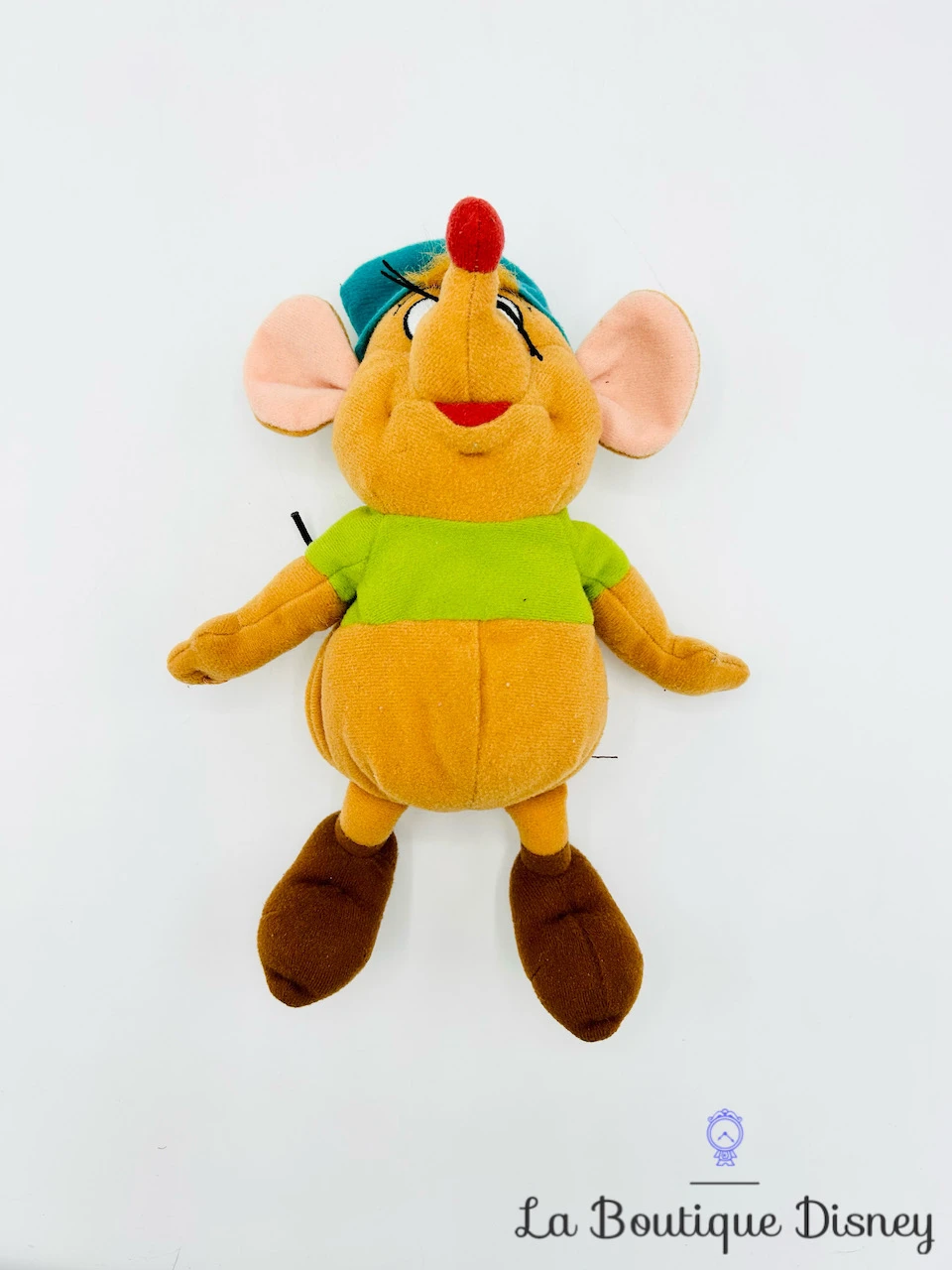 Peluche Gus Gus Souris Cendrillon Disney Jemini Bonnet Vert 25 Cm 4 Peluche Gus Gus Souris Cendrillon Disney Jemini Bonnet Vert 25 Cm – Image 2