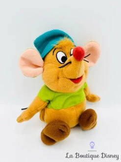 Peluche Gus Gus Souris Cendrillon Disney Jemini Bonnet Vert 25 Cm