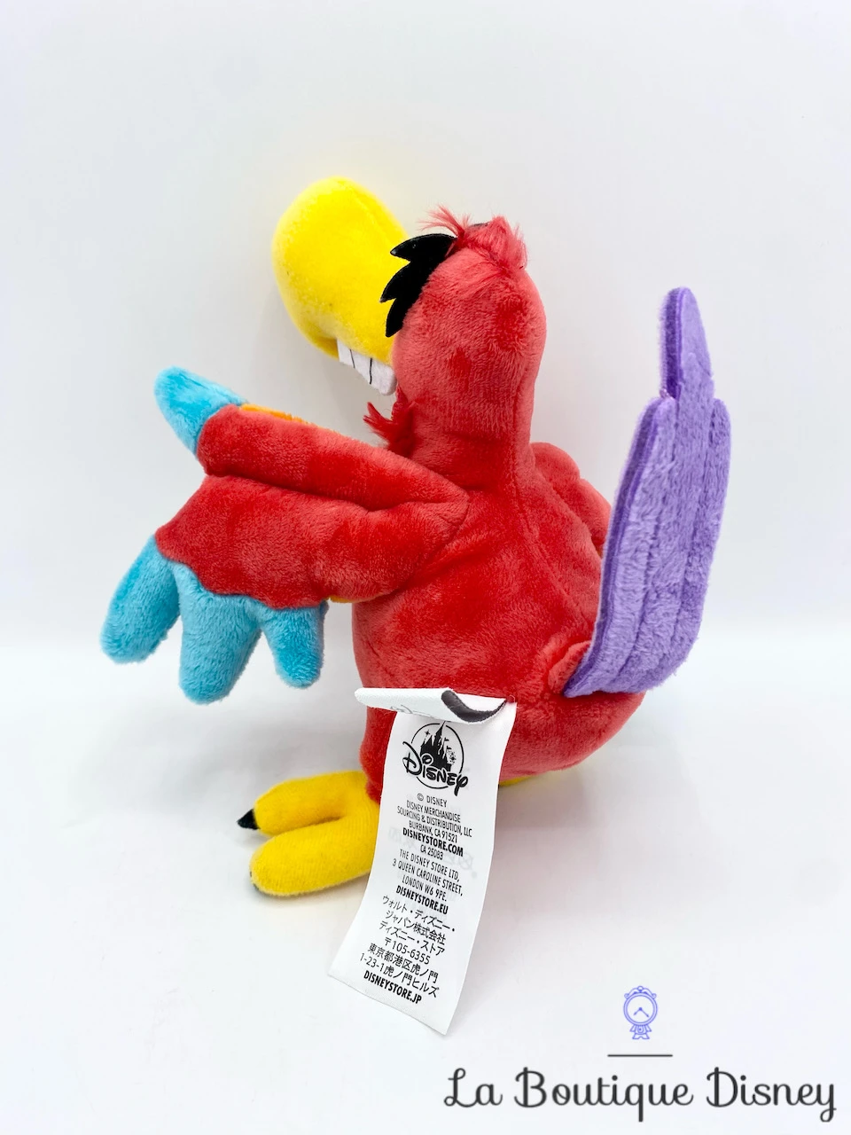 Peluche Iago Perroquet Aladdin Disneyland Paris 2018 Disney Oiseau Rouge 20 Cm 6 Peluche Iago Perroquet Aladdin Disneyland Paris 2018 Disney Oiseau Rouge 20 Cm – Image 4