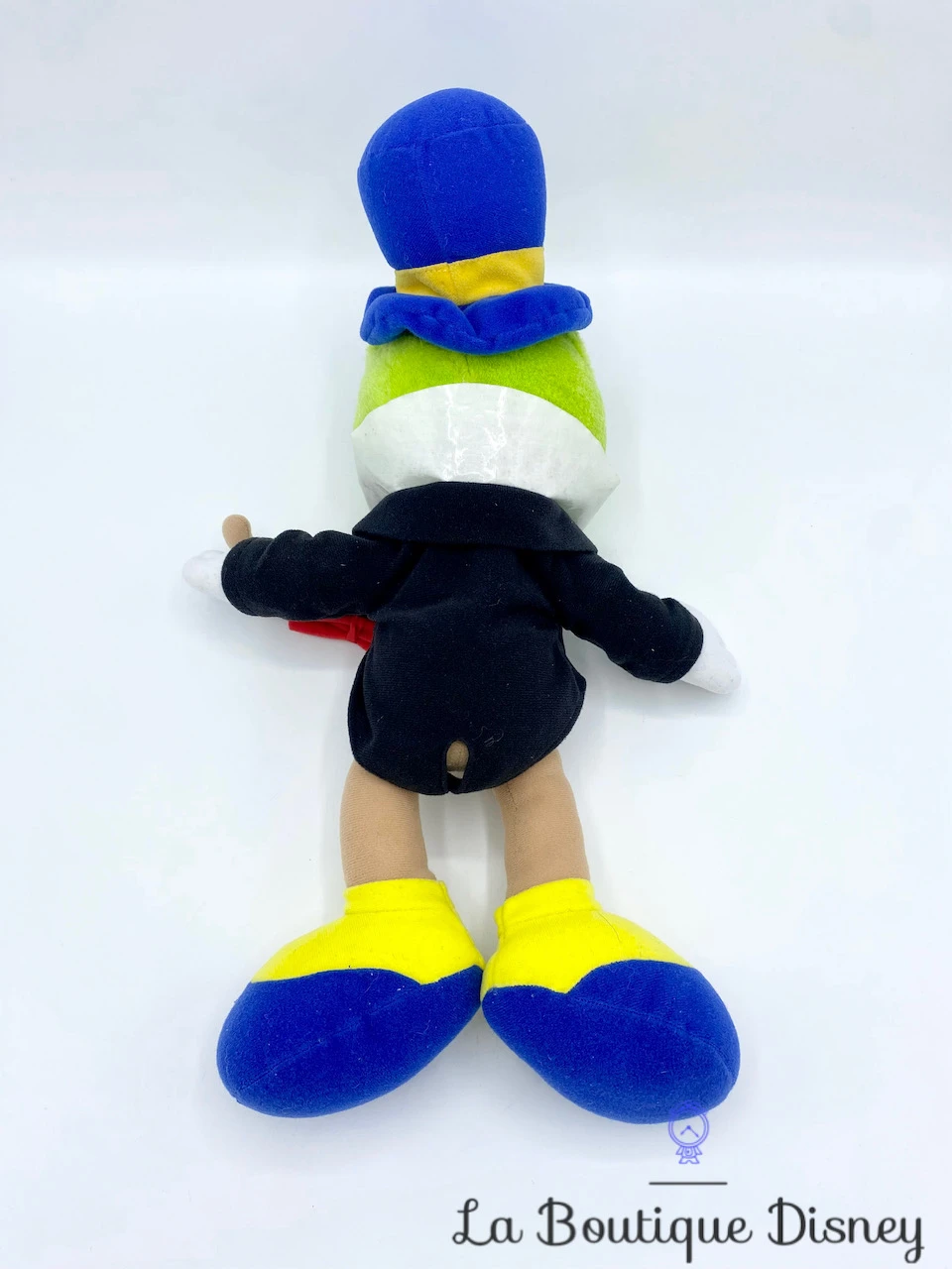 Peluche Jiminy Cricket Pinocchio Disney Mattel 1992 Official Conscience Vert Parapluie 36 Cm 6 Peluche Jiminy Cricket Pinocchio Disney Mattel 1992 Official Conscience Vert Parapluie 36 Cm – Image 4