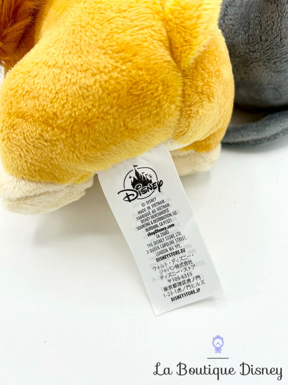 Peluche La Belle Et Le Clochard Noël Bisous Disney Store 2019 Chiens Nez Aimanté 8 Peluche La Belle Et Le Clochard Noël Bisous Disney Store 2019 Chiens Nez Aimanté – Image 6