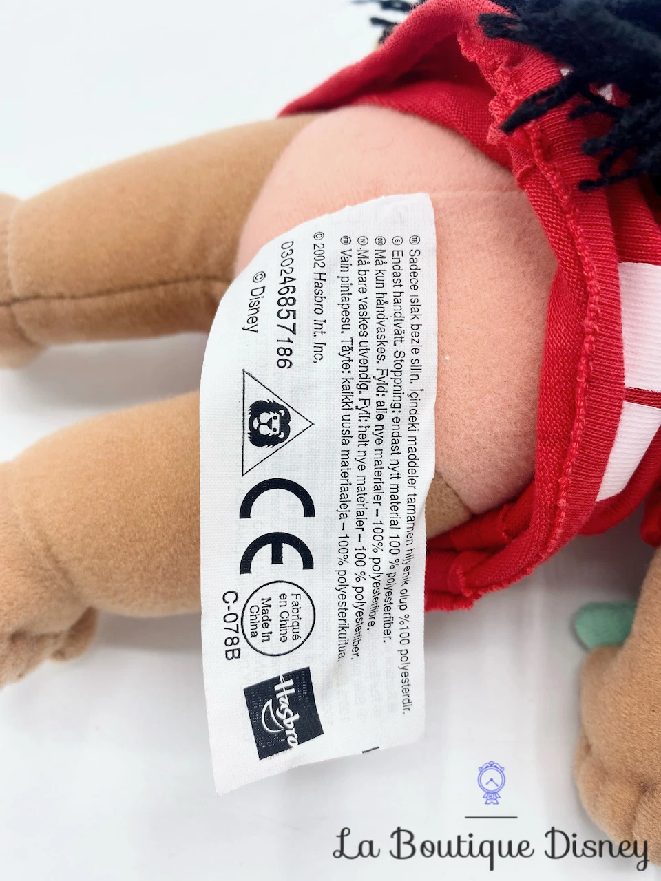 Peluche Lilo Souillon Disney Hasbro 2002 Lilo Et Stitch 28 Cm 8 Peluche Lilo Souillon Disney Hasbro 2002 Lilo Et Stitch 28 Cm – Image 6