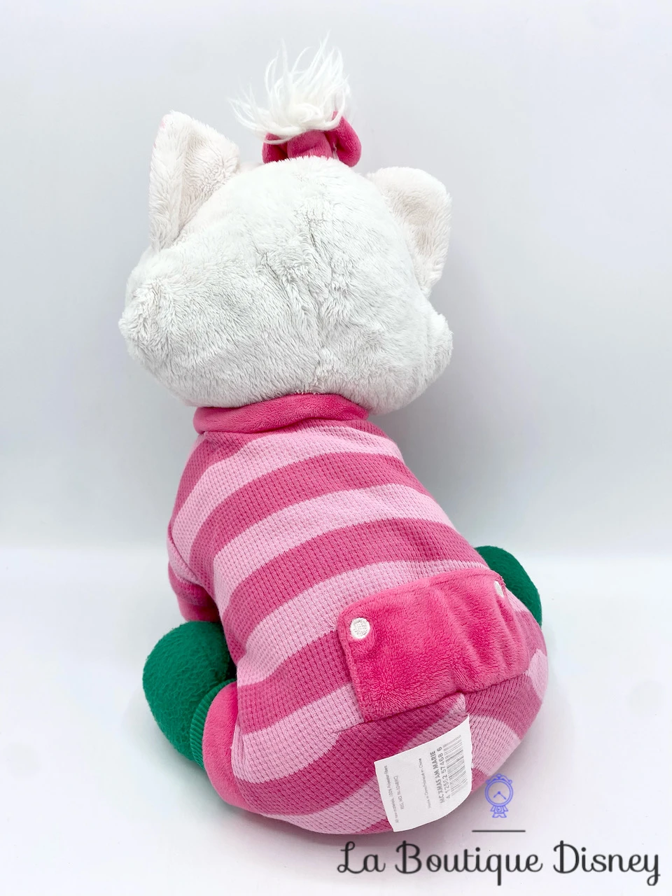 Peluche Marie Noël Disney Store Les Aristochats Pyjama Rose Vert écusson 28 Cm 6 Peluche Marie Noël Disney Store Les Aristochats Pyjama Rose Vert écusson 28 Cm – Image 4