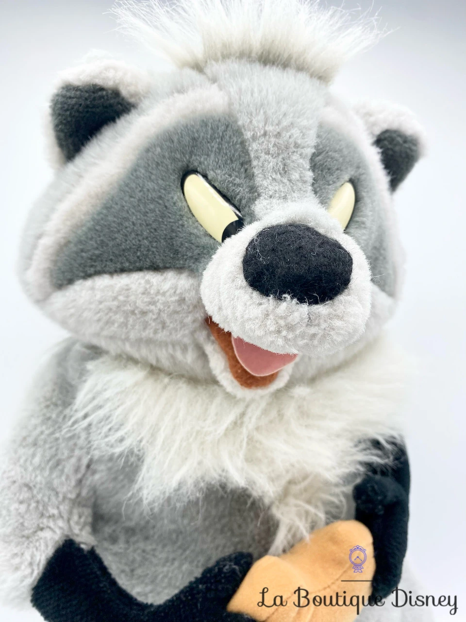 Peluche Meeko Pocahontas Disney Mattel Nestlé Raton Laveur Gris Vintage 45 Cm 4 Peluche Meeko Pocahontas Disney Mattel Nestlé Raton Laveur Gris Vintage 45 Cm – Image 2