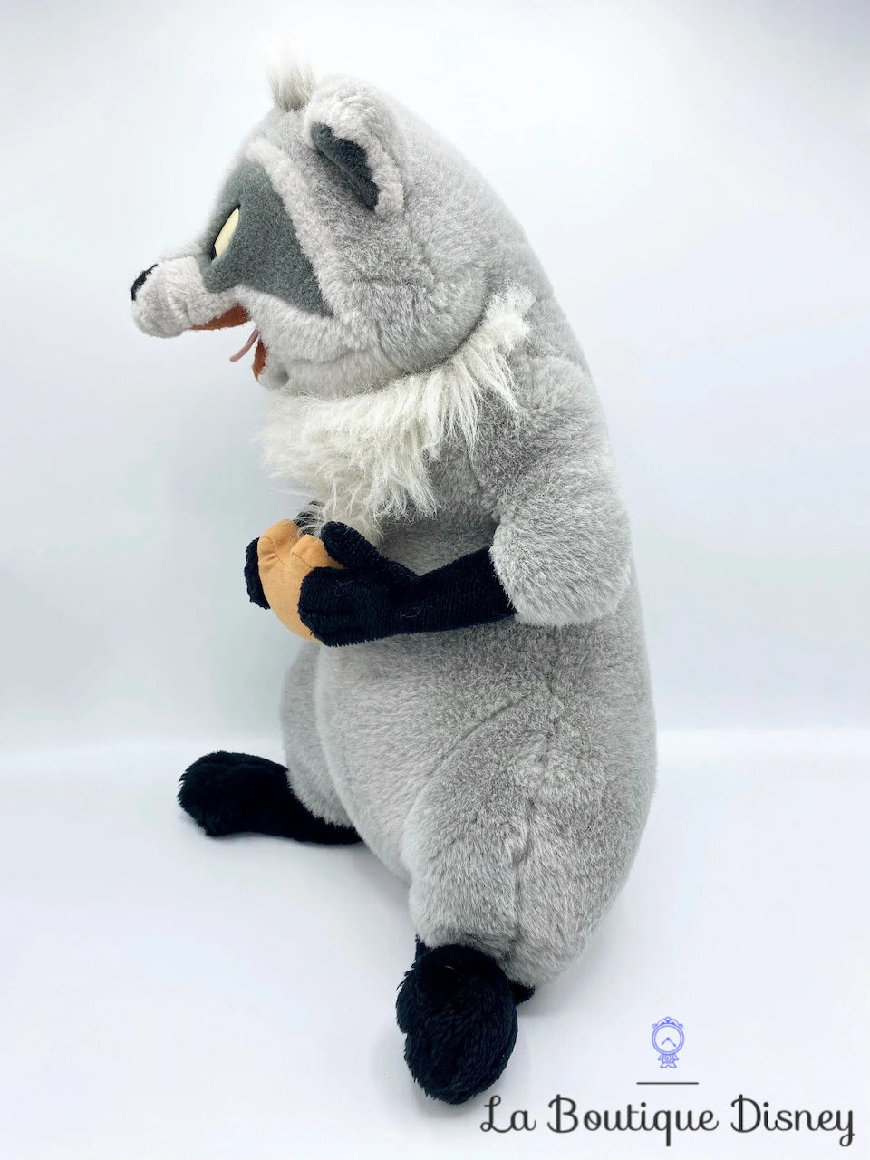 Peluche Meeko Pocahontas Disney Mattel Nestlé Raton Laveur Gris Vintage 45 Cm 6 Peluche Meeko Pocahontas Disney Mattel Nestlé Raton Laveur Gris Vintage 45 Cm – Image 4