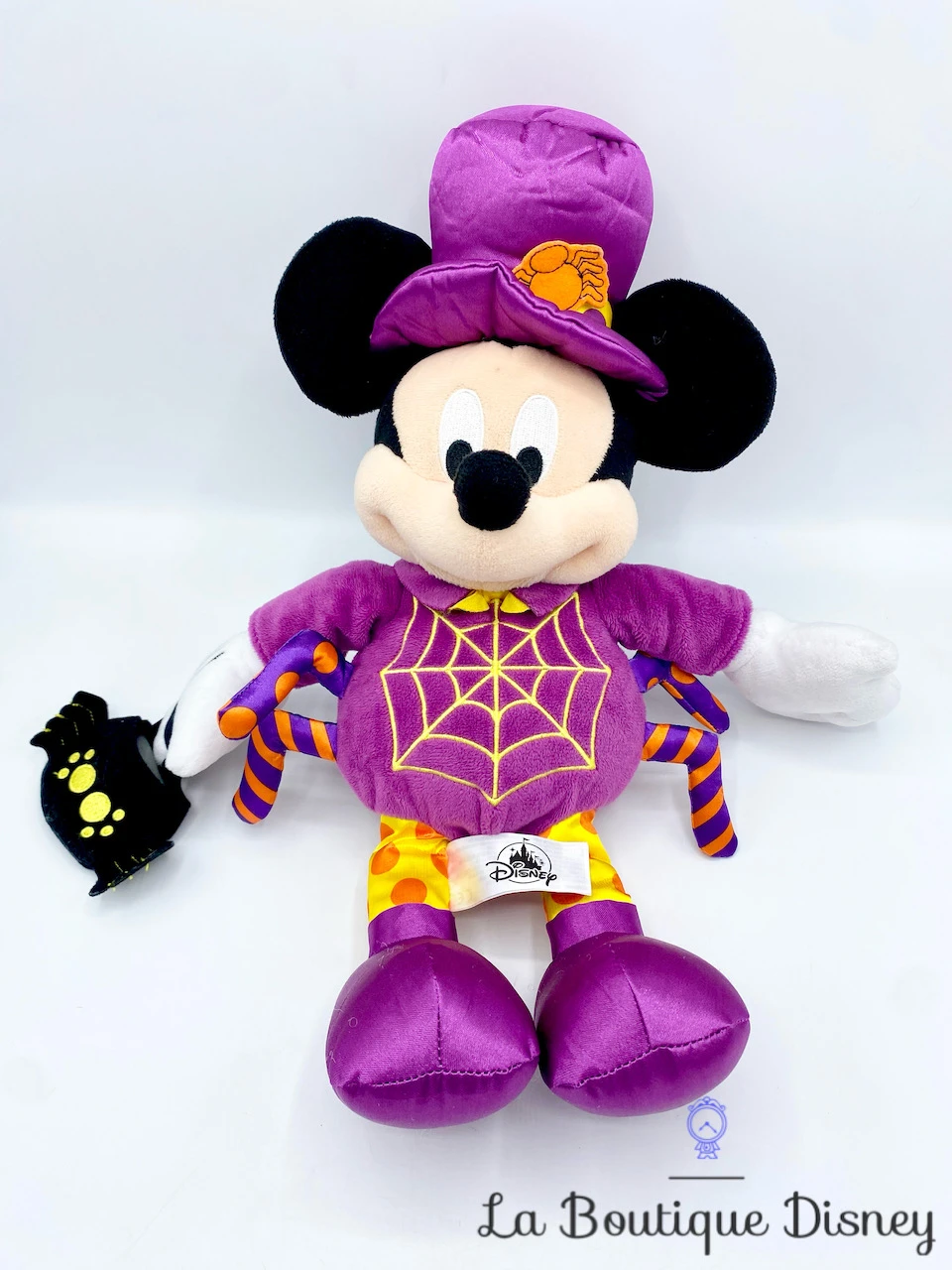 Peluche Mickey Mouse Halloween Araignée Disney Parks Disneyland Violet 42 Cm 3 Peluche Mickey Mouse Halloween Araignée Disney Parks Disneyland Violet 42 Cm