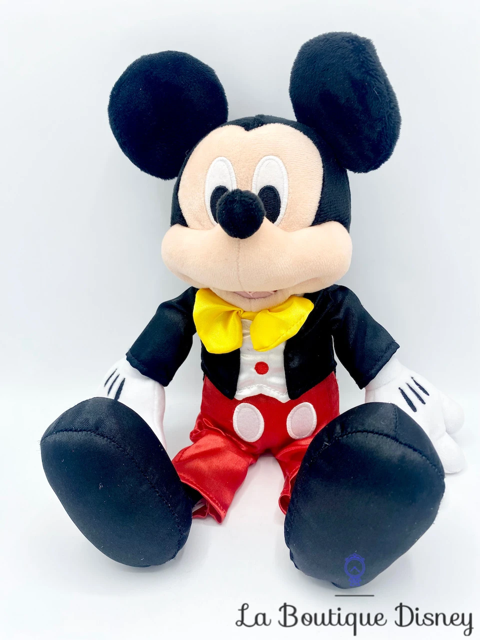 Peluche Mickey Mouse Costume Disneyland Paris 2019 Disney Noir Rouge Smoking 34 Cm 3 Peluche Mickey Mouse Costume Disneyland Paris 2019 Disney Noir Rouge Smoking 34 Cm