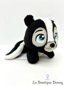 Peluche Mini Fleur Naïf Disneyland Paris Disney 2018 Bambi Mouffette Noir 13 Cm