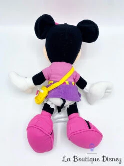 Peluche Minnie Mouse Disney Mattel Vintage Fleurs Rose Violet 35 Cm 12 Peluche Minnie Mouse Disney Mattel Vintage Fleurs Rose Violet 35 Cm -Meilleur Jouets Magasin peluche minnie mouse disney mattel vintage lacets sac fleurs rose habiller 6