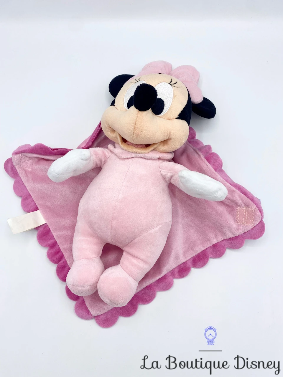 Peluche Minnie Mouse Disney Babies Disney Parks Disneyland Couffin Couverture Rose Papillon 6 Peluche Minnie Mouse Disney Babies Disney Parks Disneyland Couffin Couverture Rose Papillon – Image 4