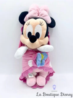 Peluche Minnie Mouse Disney Babies Disney Parks Disneyland Couffin Couverture Rose Papillon