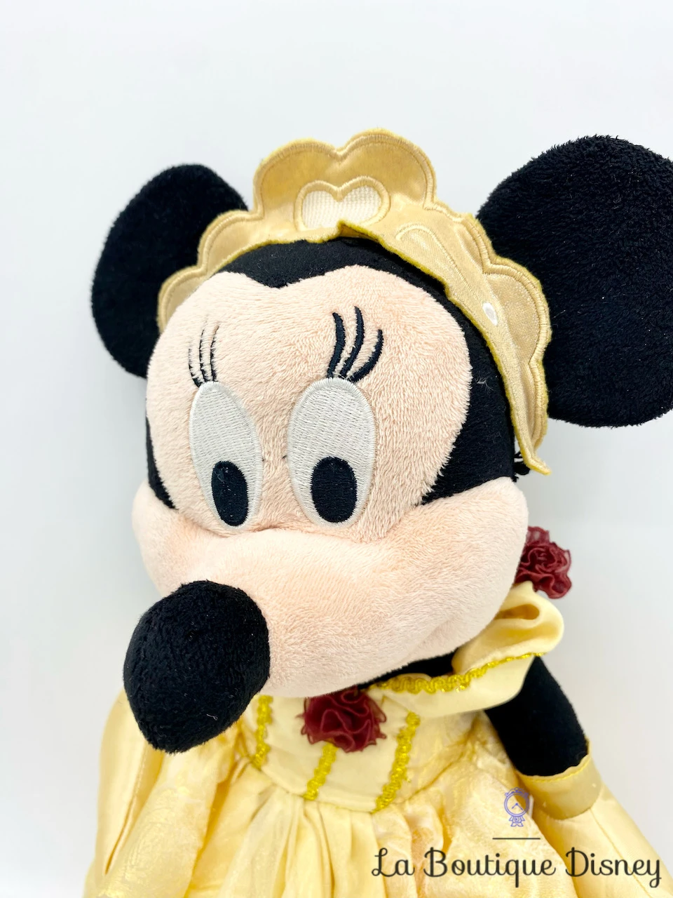 Peluche Minnie Princesse Belle Disneyland Paris Disney La Belle Et La Bête Robe Jaune 40 Cm 4 Peluche Minnie Princesse Belle Disneyland Paris Disney La Belle Et La Bête Robe Jaune 40 Cm – Image 2