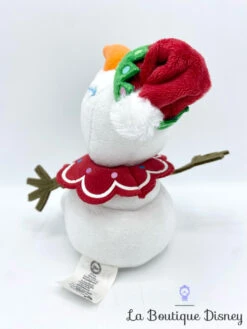 Peluche Olaf Noël Disney Store 2014 Bonhomme De Neige La Reine Des Neiges 18 Cm -Meilleur Jouets Magasin peluche olaf noel disney store la reine des neiges bonhomme de neige chapeau bonnet 3
