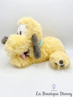 Peluche Pluto Disneyland Paris 2017 Disney Chien Jaune Poils Longs 40 Cm