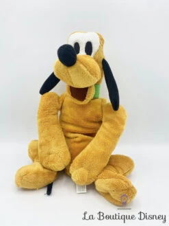 Peluche Pluto Disneyland Paris Disney Chien Jaune Assis 30 Cm