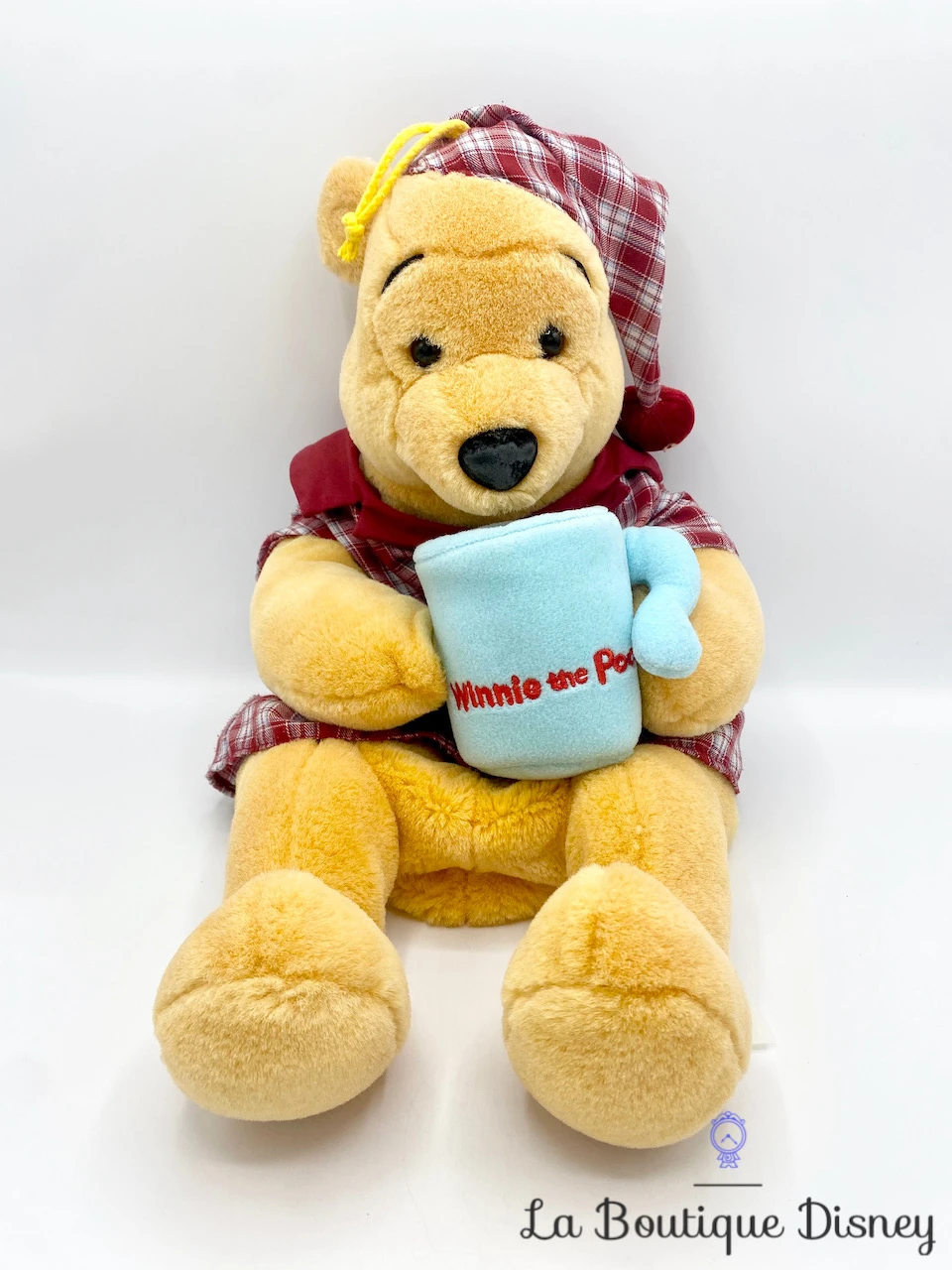 Peluche Range Pyjama Winnie L'Ourson Tasse Disneyland Paris Disney Pooh Vintage 52 Cm 3 Peluche Range Pyjama Winnie L'Ourson Tasse Disneyland Paris Disney Pooh Vintage 52 Cm