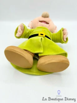 Peluche Simplet Disneyland Paris Disney Blanche Neige Et Les Sept Nains Vert 27 Cm -Meilleur Jouets Magasin peluche simplet nain blanche neige disneyland paris disney vert violet 6