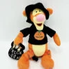 Peluche Tigrou Trick Or Treat Halloween Disneyland Paris Disney Winnie L'ourson Citrouille 22 Cm