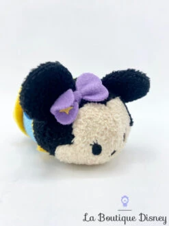 Peluche Tsum Tsum Minnie Mouse 25ème Anniversaire Disneyland Paris Disney Nœud Violet étoiles