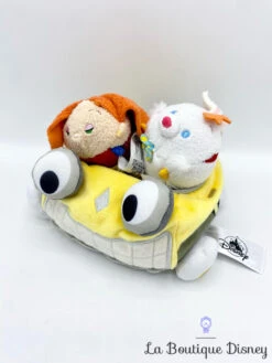 Peluche Tsum Tsum Roger Jessica Rabbit In Benny The Cab Disney Parks Taxi Jaune Lapin RARE