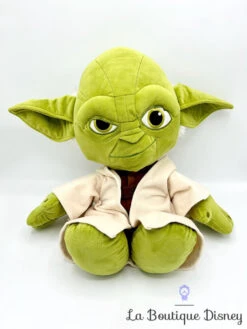 Peluche Yoda XXL Star Wars Disney Nicotoy Maitre Jedi Vert Grand Format Cm