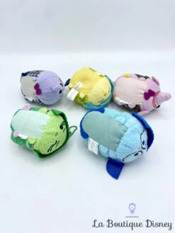 Peluches Tsum Tsum Set Vice Versa Joie Tristesse Dégout Peur Bing Bong Disney Store -Meilleur Jouets Magasin peluches tsum tsum vice versa joie tristesse degout peur bing bong ensemble set 5