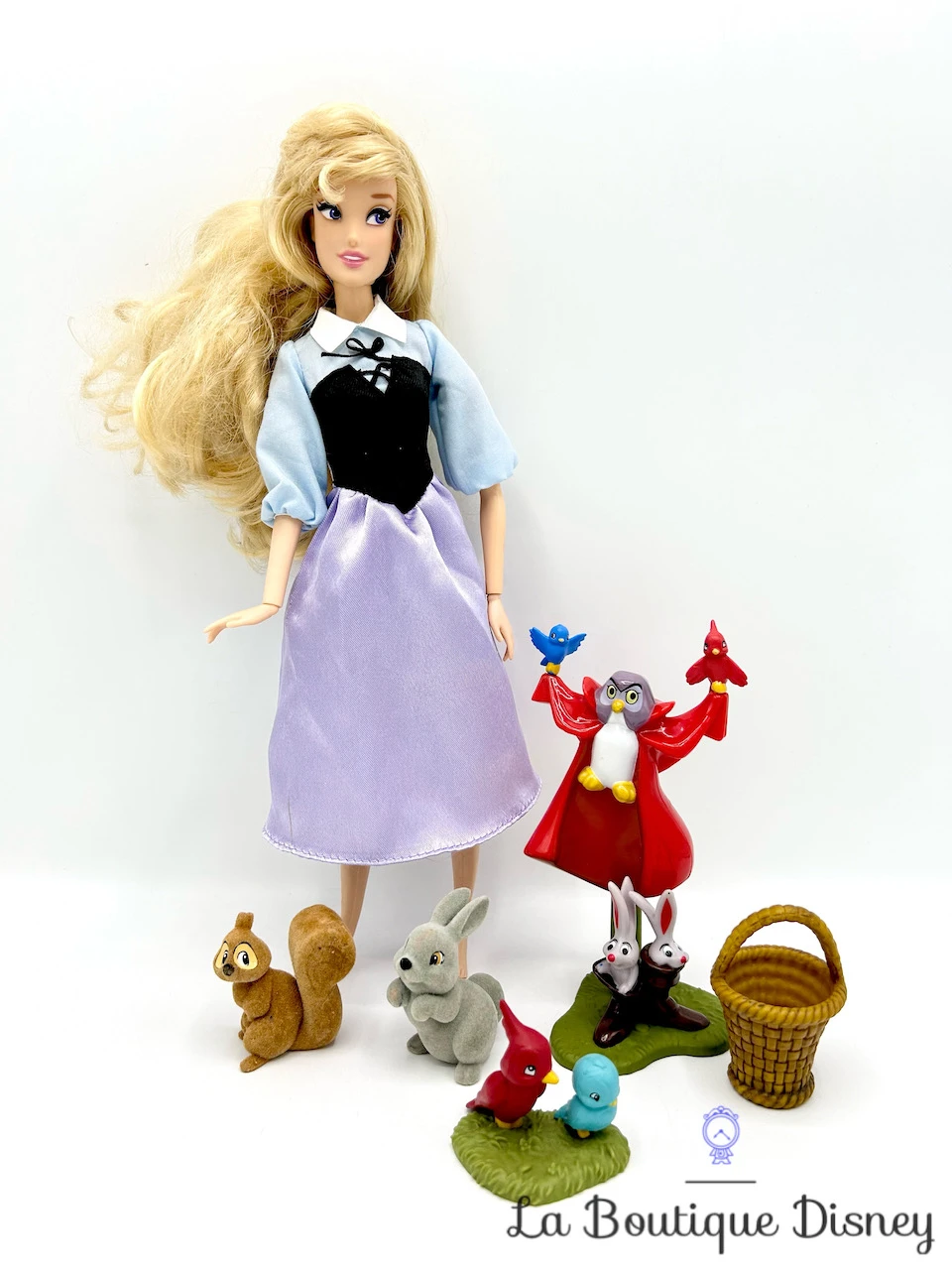 Poupée Aurore Forêt La Belle Au Bois Dormant Disney Store 2014 Aurore Animaux 3 Poupée Aurore Forêt La Belle Au Bois Dormant Disney Store 2014 Aurore Animaux