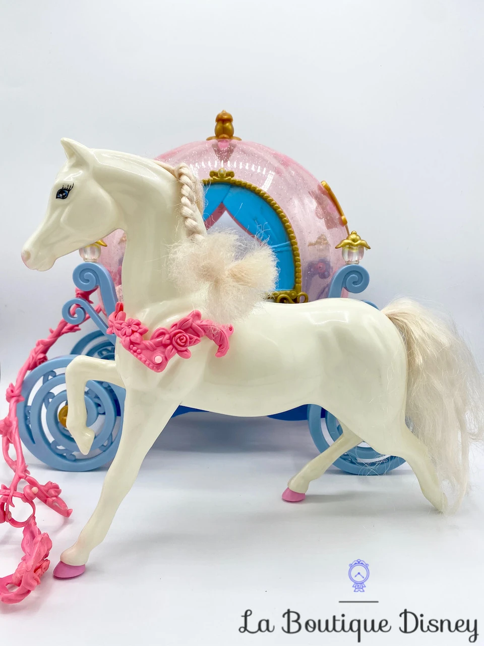 Poupée Aurore La Belle Au Bois Dormant Palace Pets Carrosse Cheval Disney Mattel 1999 Rose 9 Poupée Aurore La Belle Au Bois Dormant Palace Pets Carrosse Cheval Disney Mattel 1999 Rose – Image 7