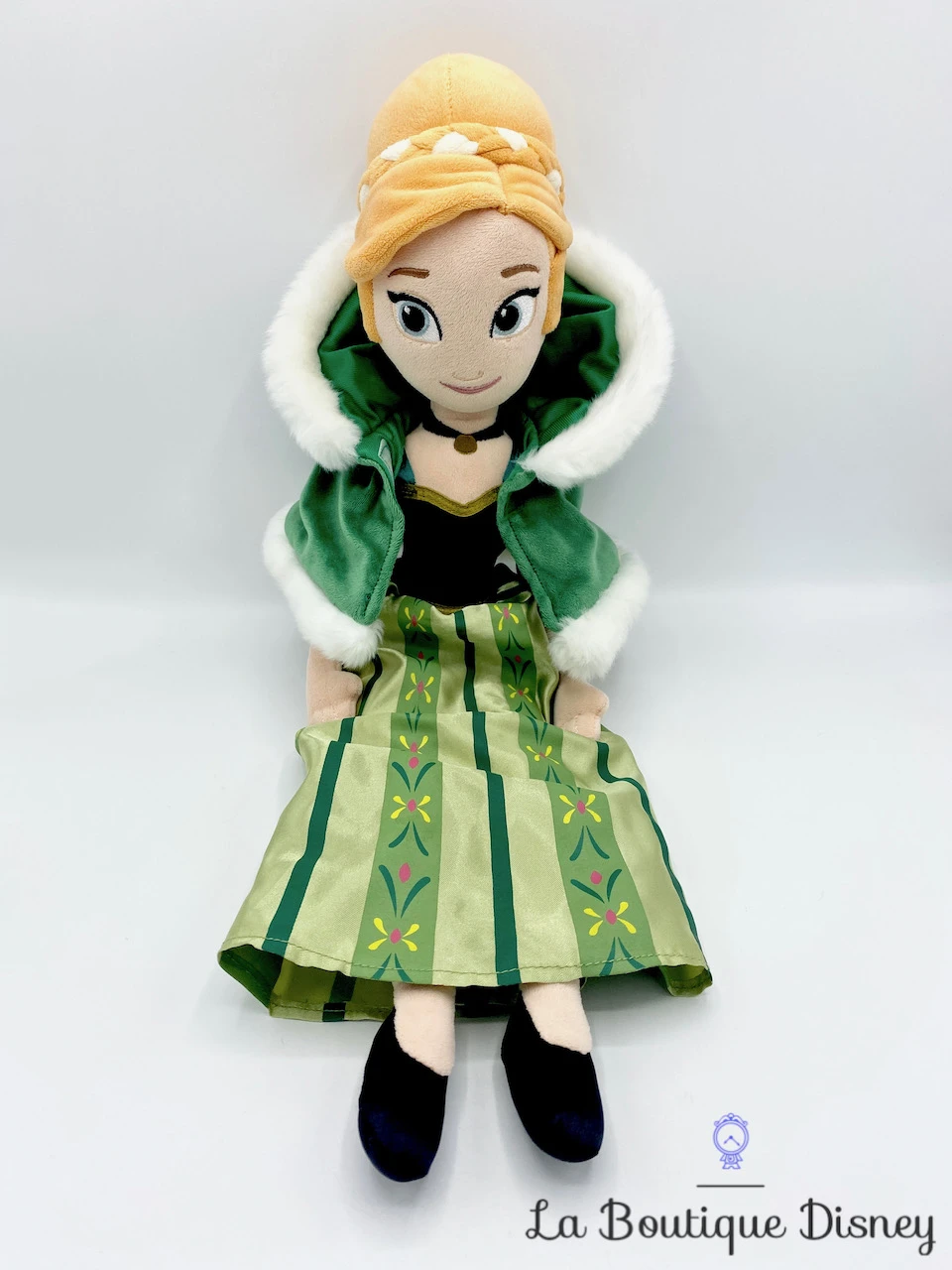 Poupée Chiffon Anna La Reine Des Neiges Disney Store Peluche Robe Verte Cape Hiver 57 Cm 3 Poupée Chiffon Anna La Reine Des Neiges Disney Store Peluche Robe Verte Cape Hiver 57 Cm