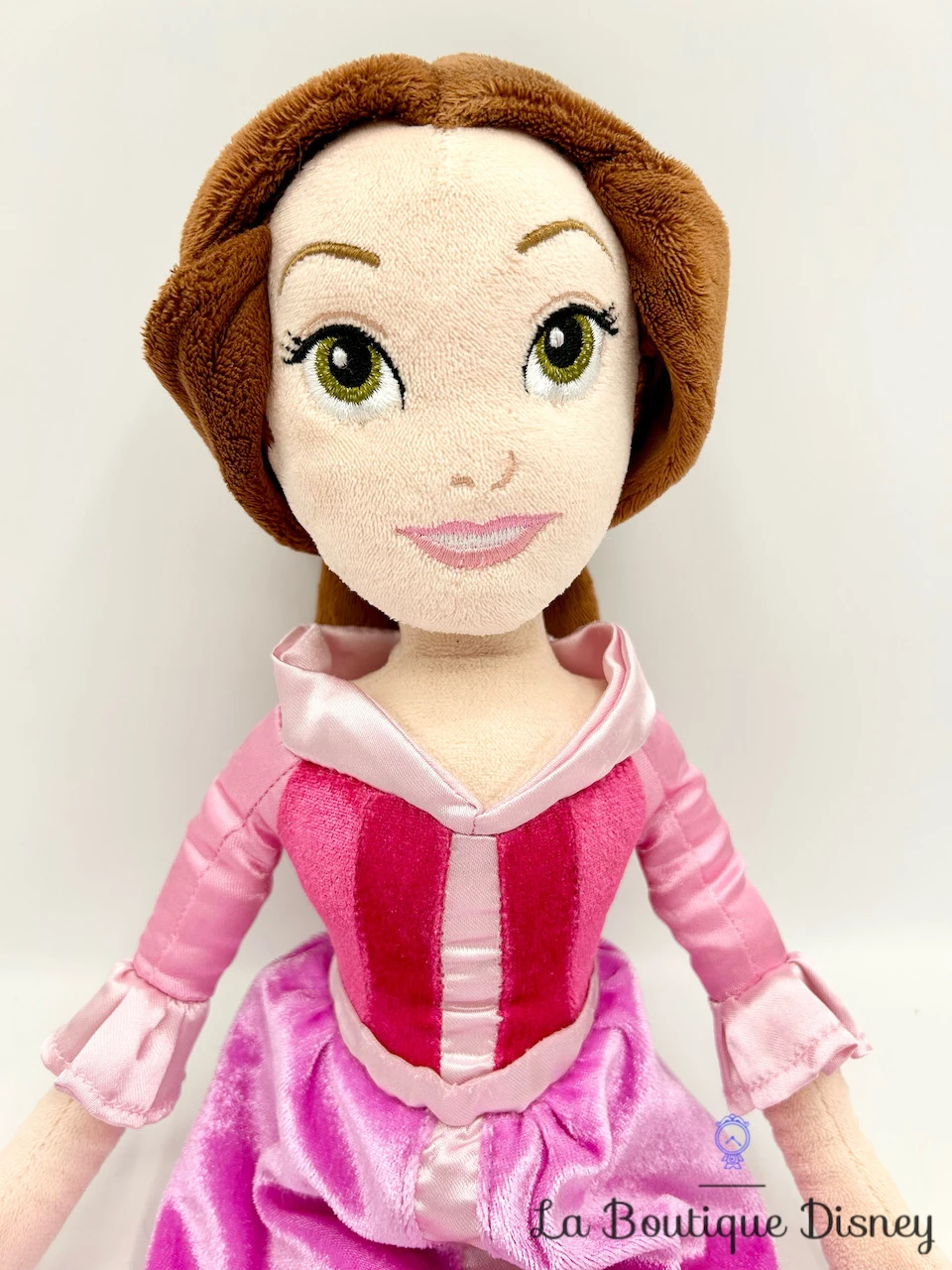 Poupée Chiffon Belle Robe Rose Disney Store 2016 La Belle Et La Bête Peluche Princesse 52 Cm 4 Poupée Chiffon Belle Robe Rose Disney Store 2016 La Belle Et La Bête Peluche Princesse 52 Cm – Image 2