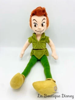 Poupée Chiffon Peter Pan Disneyland Paris Disney Peluche Garçon Vert 50 Cm