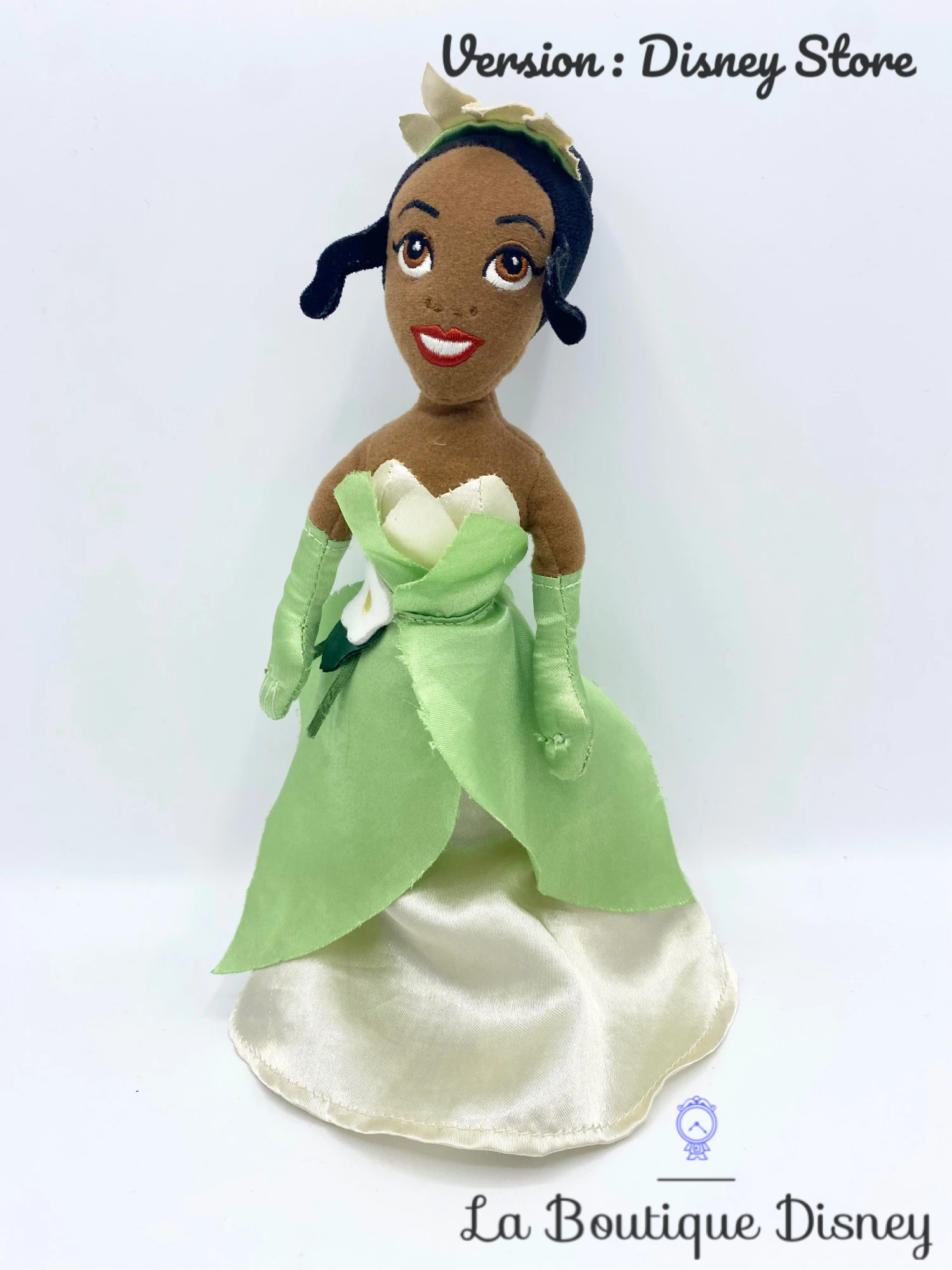 Poupée Chiffon Tiana La Princesse Et La Grenouille Disneyland Paris Peluche Disney 32 Cm 7 Poupée Chiffon Tiana La Princesse Et La Grenouille Disneyland Paris Peluche Disney 32 Cm – Image 5