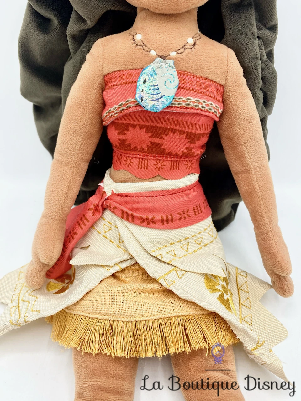 Poupée Chiffon Vaiana Disney Store Disneyland Peluche Princesse 50 Cm 5 Poupée Chiffon Vaiana Disney Store Disneyland Peluche Princesse 50 Cm – Image 3