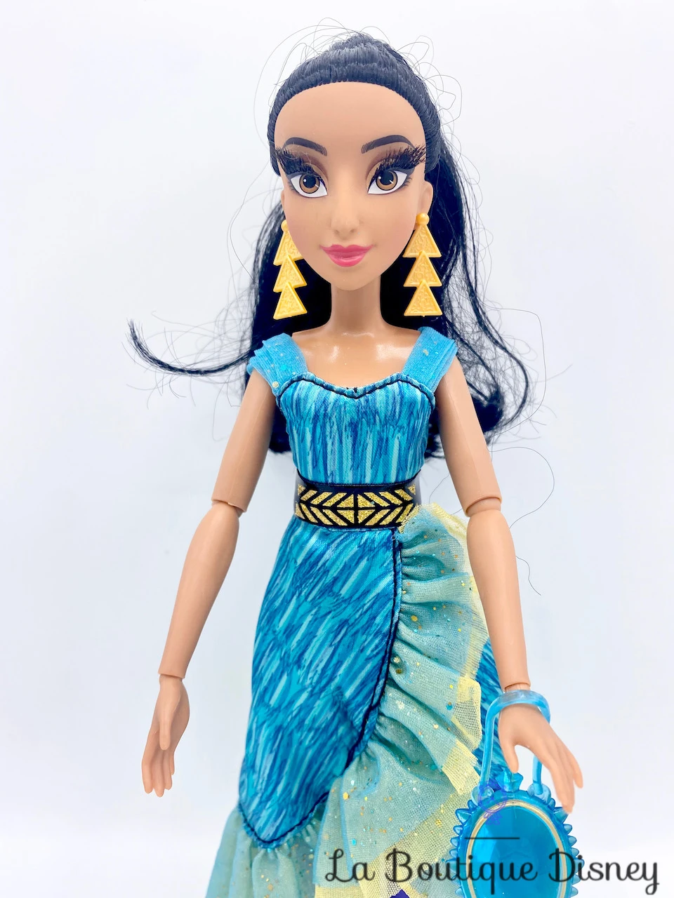 Poupée Jasmine Disney Princesse Série Style Hasbro 2017 Aladdin Princesse Bleu 30 Cm 4 Poupée Jasmine Disney Princesse Série Style Hasbro 2017 Aladdin Princesse Bleu 30 Cm – Image 2