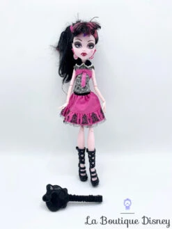 Poupée Monster High Draculaura Photo De Classe Rose Noir