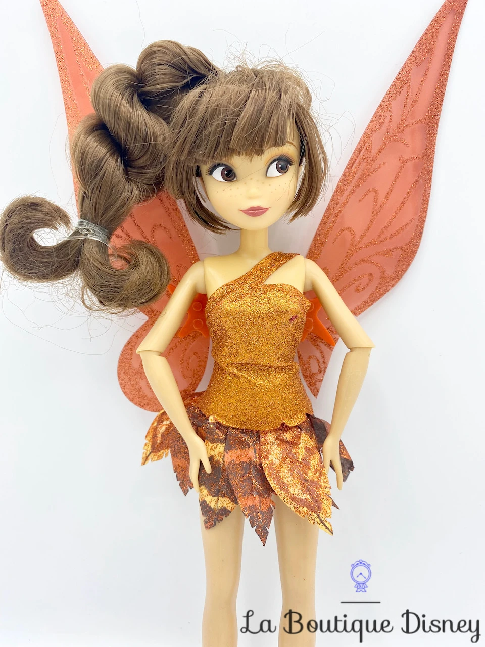 Poupée Noa Disney Fairies Disney Store Clochette Et La Créature Légendaire Fée Ailes Orange 30 Cm 4 Poupée Noa Disney Fairies Disney Store Clochette Et La Créature Légendaire Fée Ailes Orange 30 Cm – Image 2