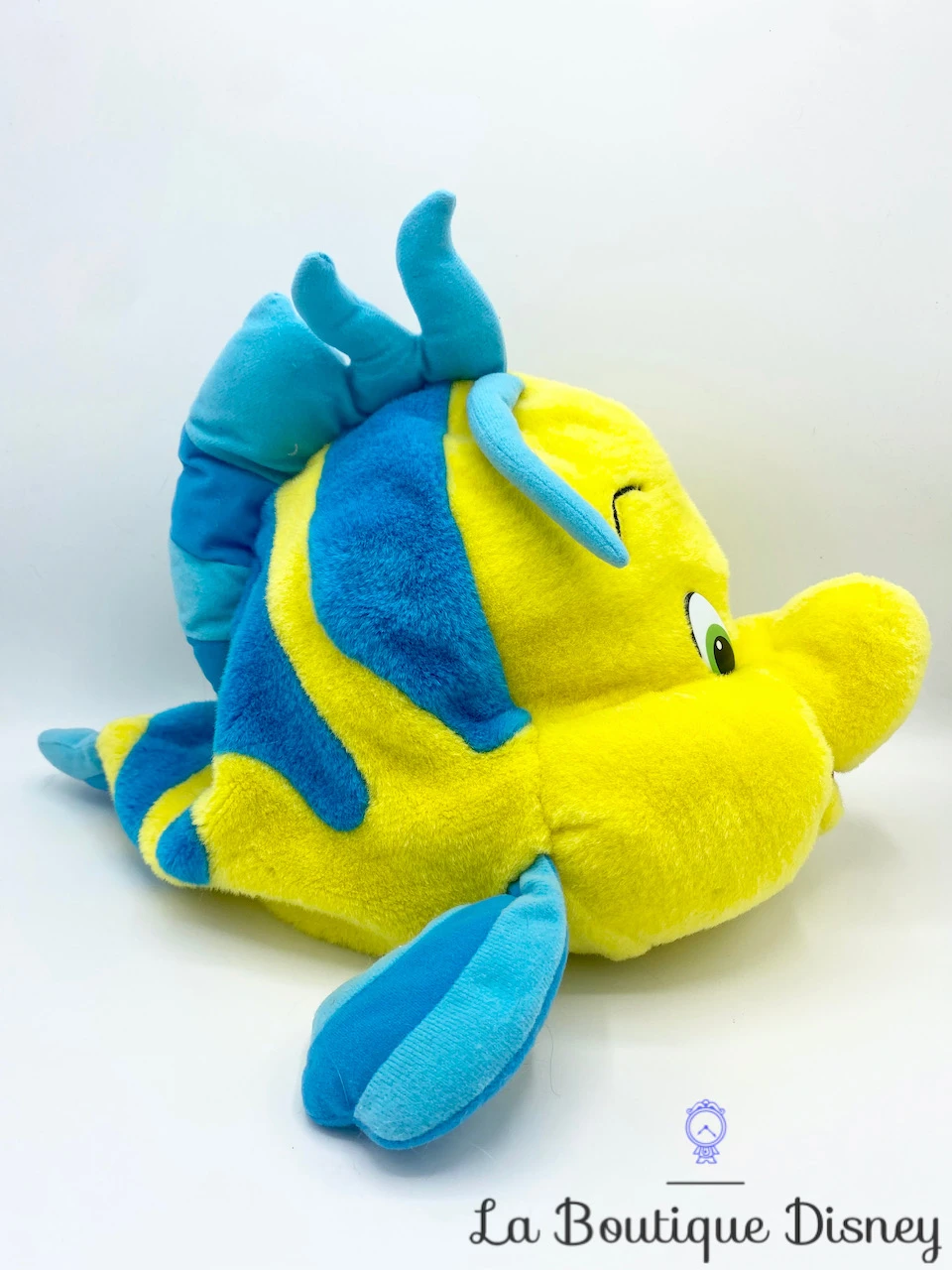 Peluche Range Pyjama Polochon La Petite Sirène Jemini Disney Vintage Poisson Jaune Bleu 5 Peluche Range Pyjama Polochon La Petite Sirène Jemini Disney Vintage Poisson Jaune Bleu – Image 3